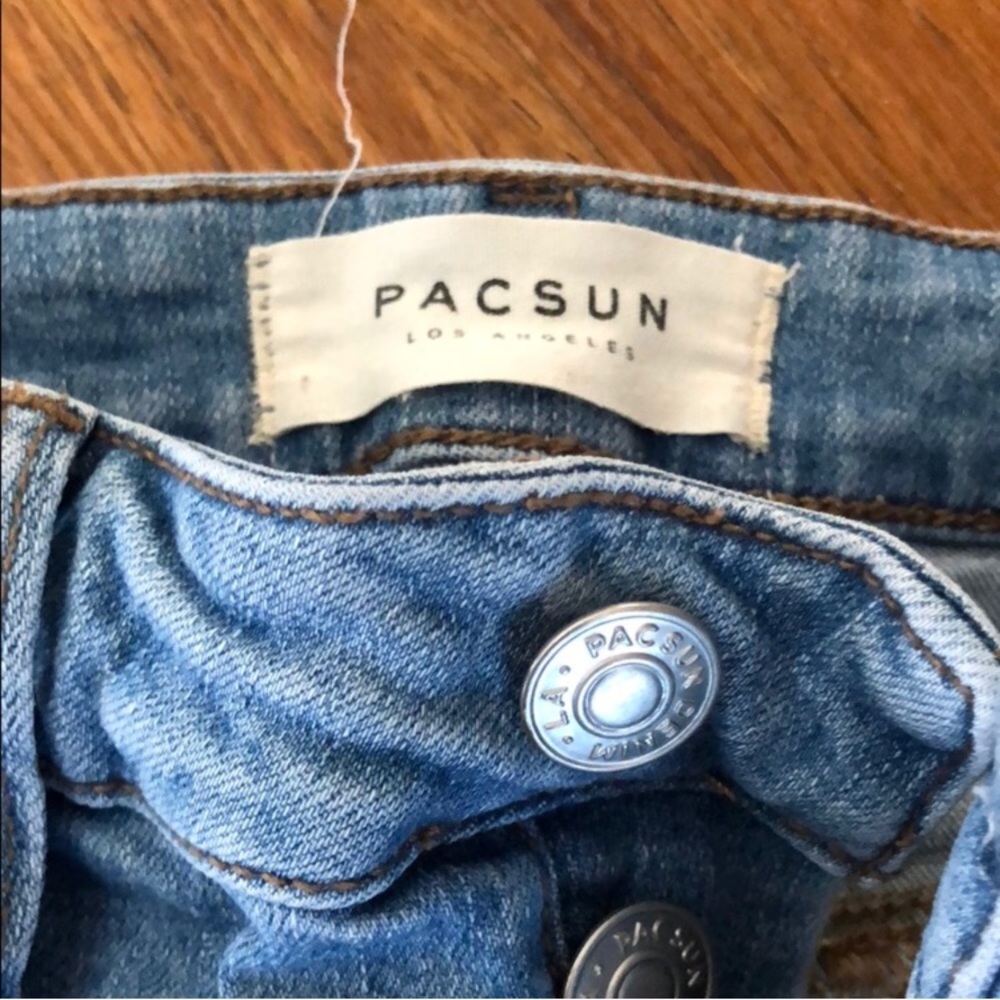 PACSUN Patch Super HighRise Skinniest Skinny Jeans - Picture 2 of 8